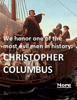 How did such an evil man, who never set foot on North America, get a federal holiday in his name? It was the Italians and the Catholic Church. 